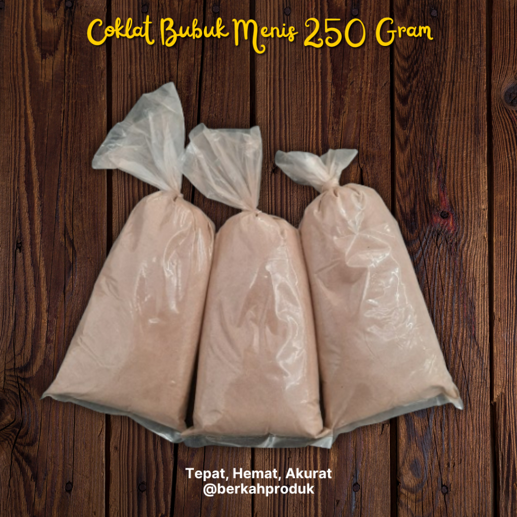 

Coklat Bubuk Manis Merk Delco 250 Gram