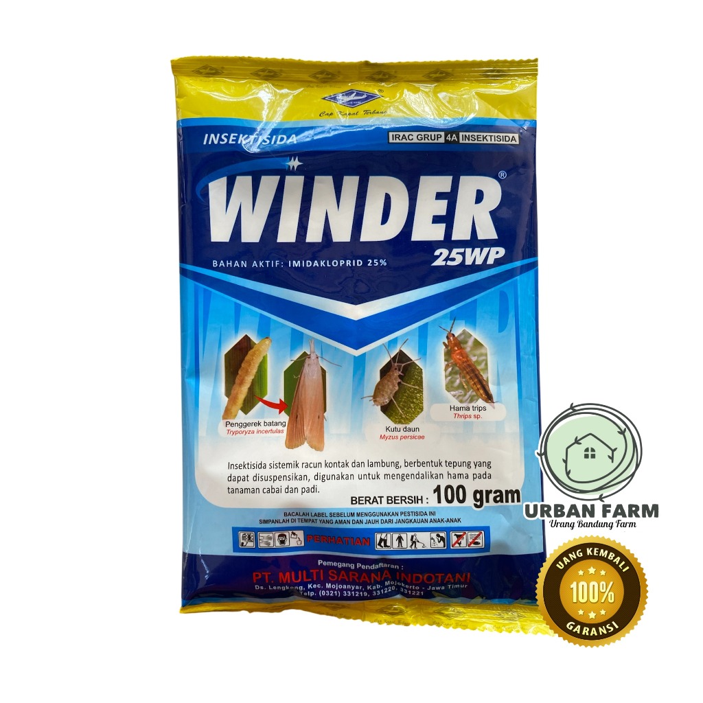 WINDER Tepung 100gr - Insektisida WINDER 25wp