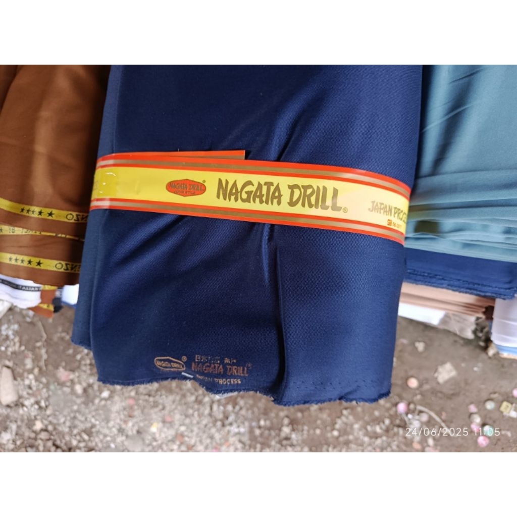 Kain/Bahan Nagata Drill/ seragam sekolah SD, SMP dan SMA