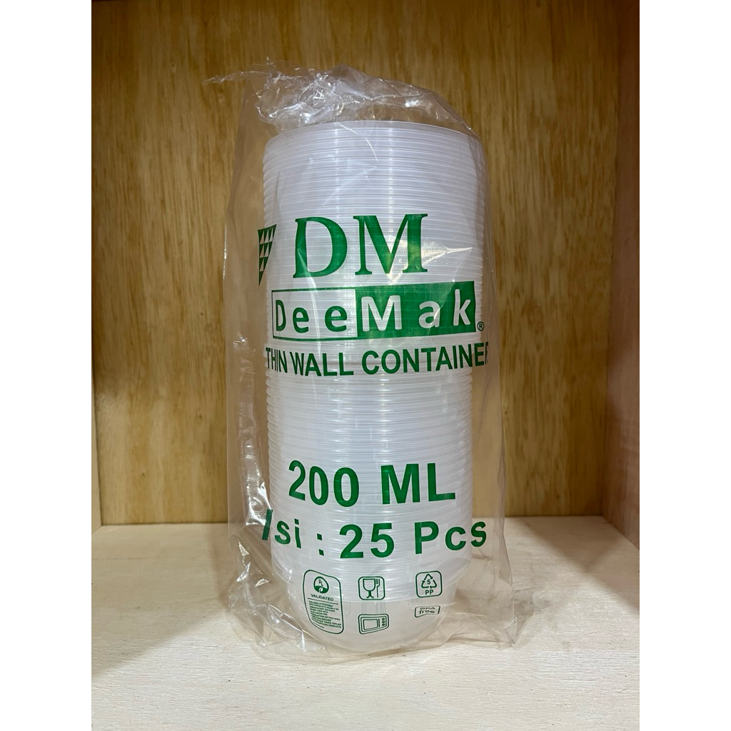 Thinwall bulat 200ml DM