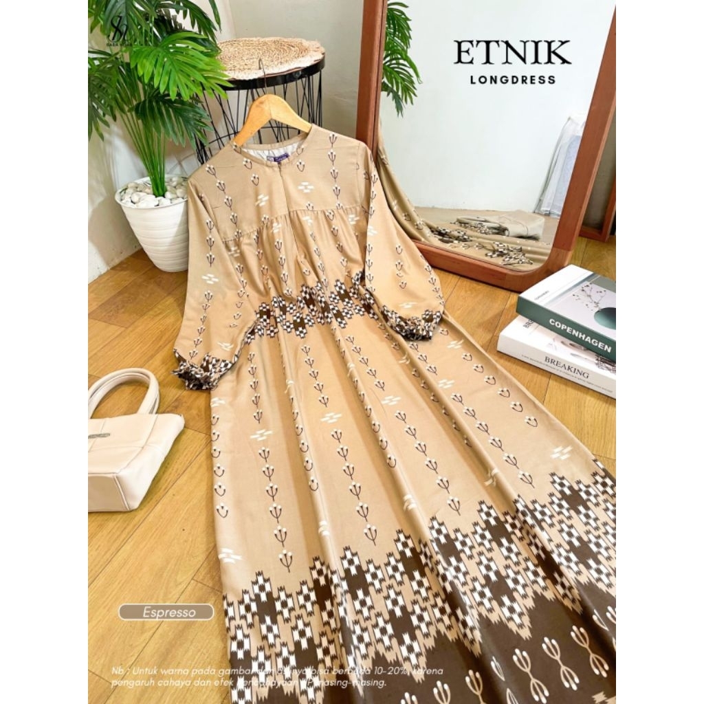 Daster Etnik Long Dress ori by Sada
