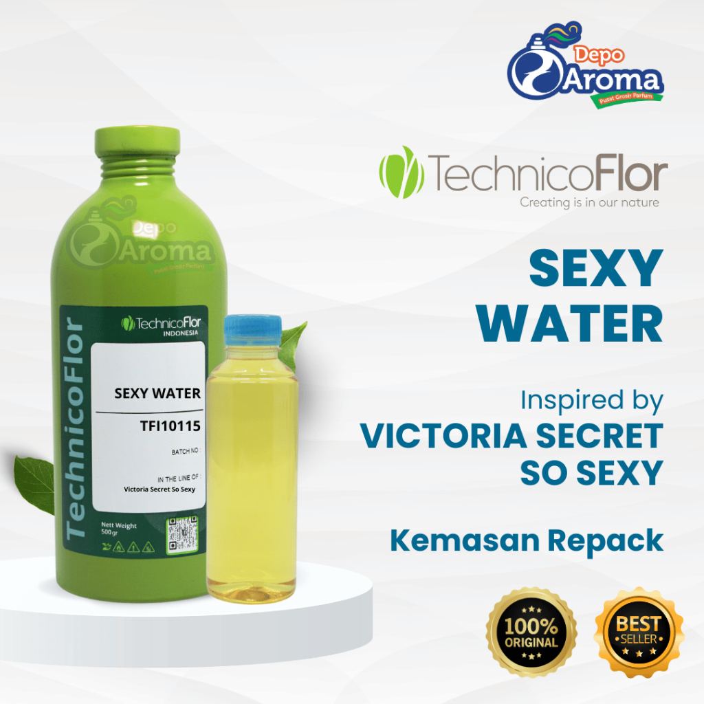PARFUM BIBIT MURNI - SEXY WATER - REPACKING 100ML - TECHNICOFLOR