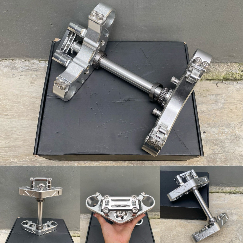 T ATAS BAWAH NINJA RR FULL CNC PNP AS SHOCK NINJA 33 T ATAS BAWAH NINJA RR AS KOMSTIR PNP HONDA CB G