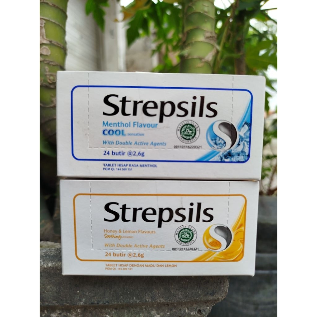 

Strepsils tablet hisap isi 24 butir 2,6g/Strepsil/Strepsils/Permen Strepsils/Strepsils cool/Strepsils Honey & Lemon flavours