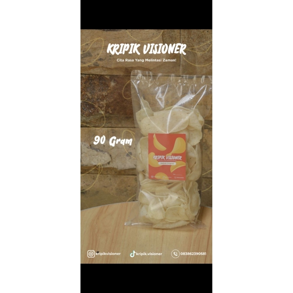

Kripik gethuk ori 90 gram