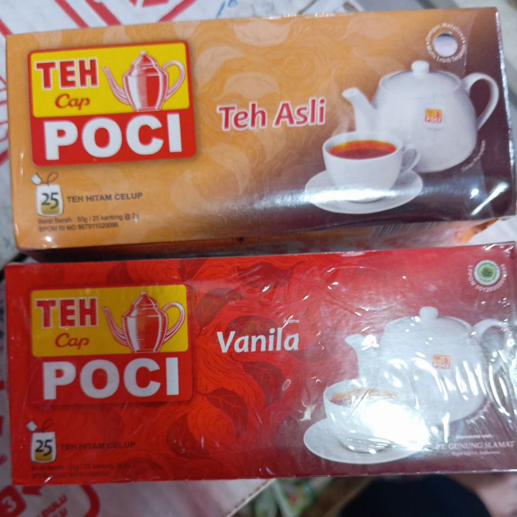 

Teh Poci Asli/ Vanilla isi 25 kantong