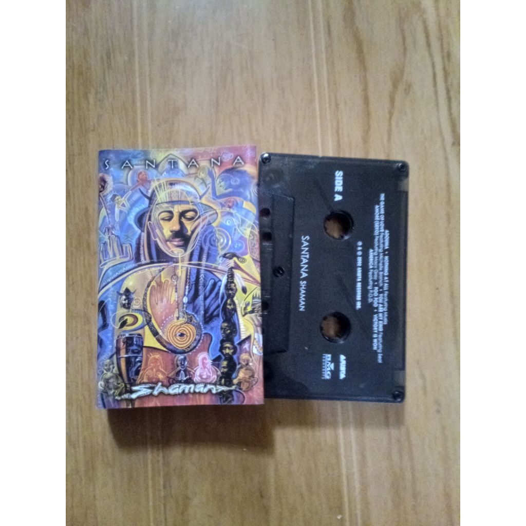 kaset pita santana - shaman
