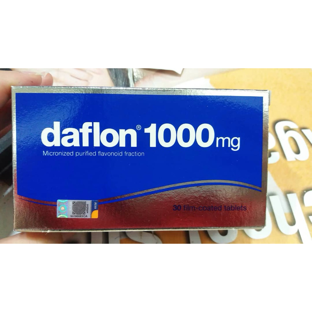 DAFLON 1000MG (30TAB)  ORIGINAL MALAYSIA