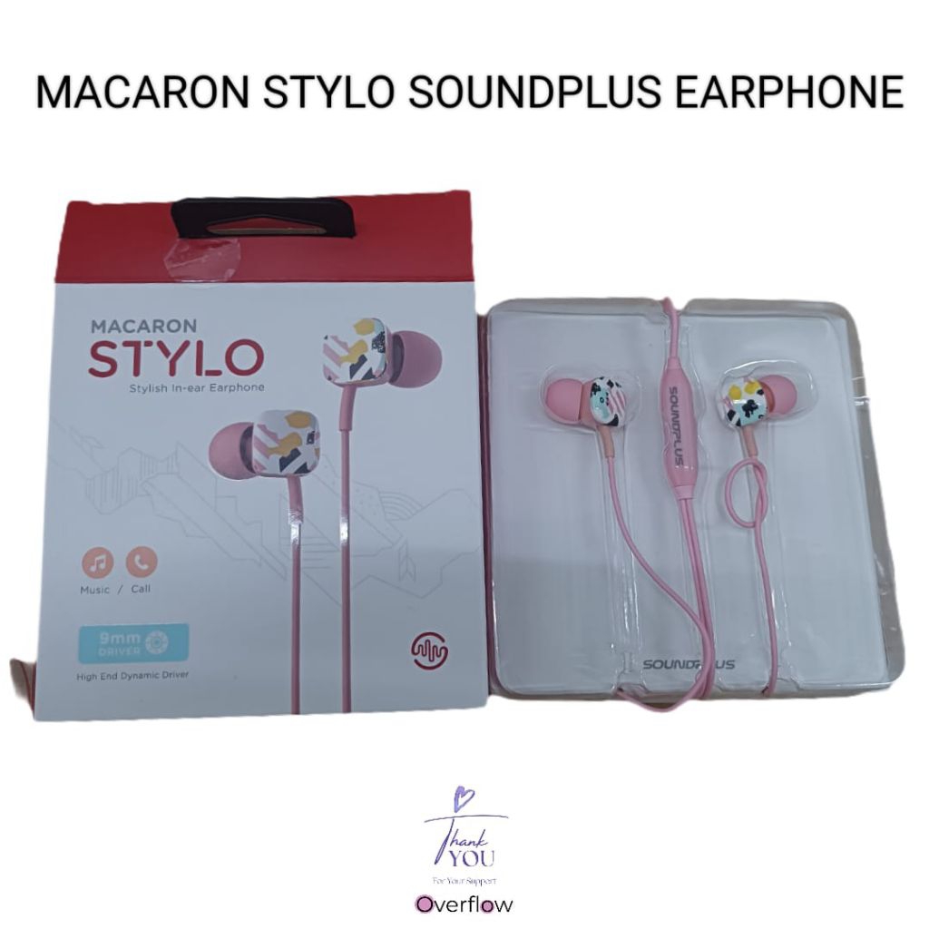 MACARON STYLO SOUNDPLUS EARPHONE