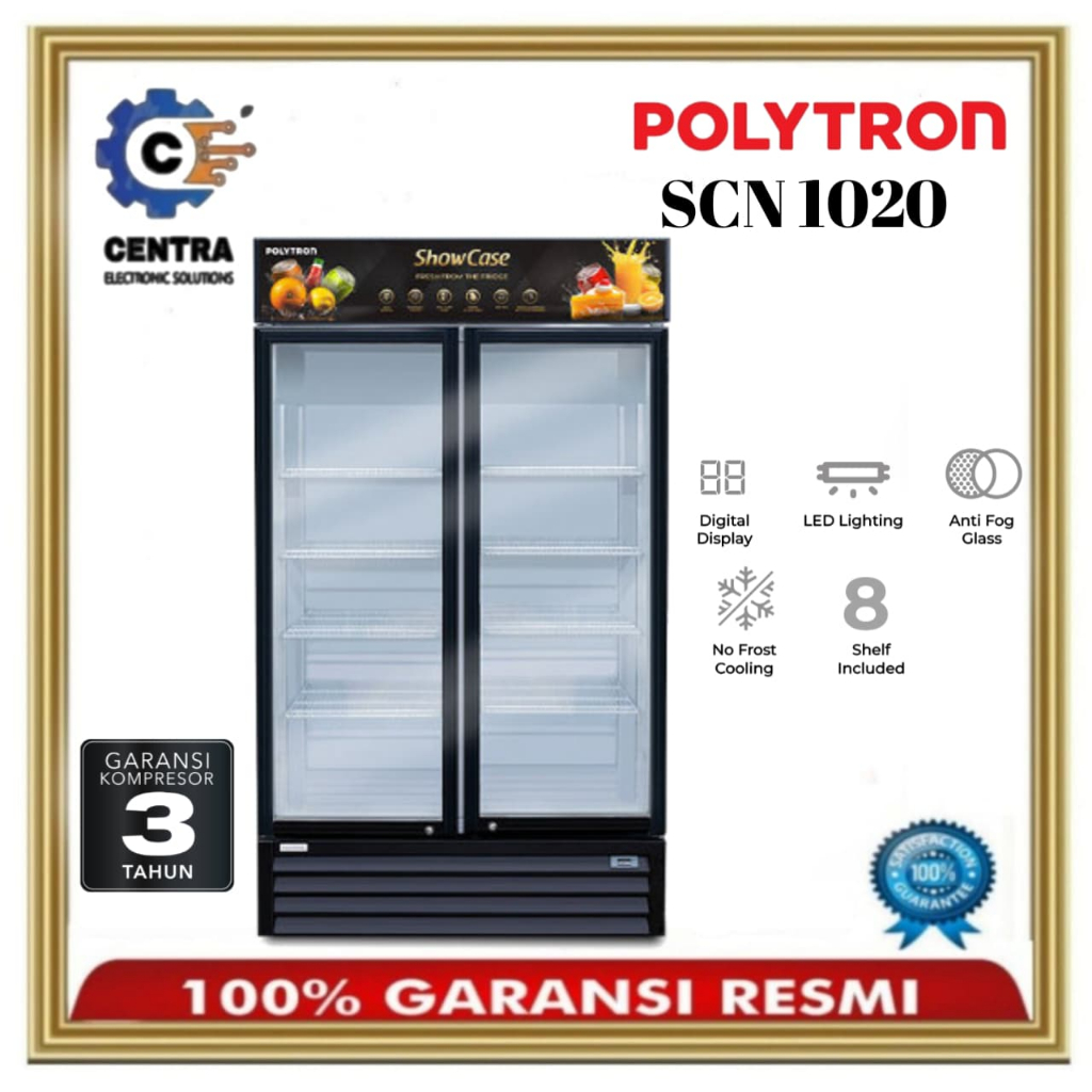 Polytron Showcase 1000 liter SCN-1020