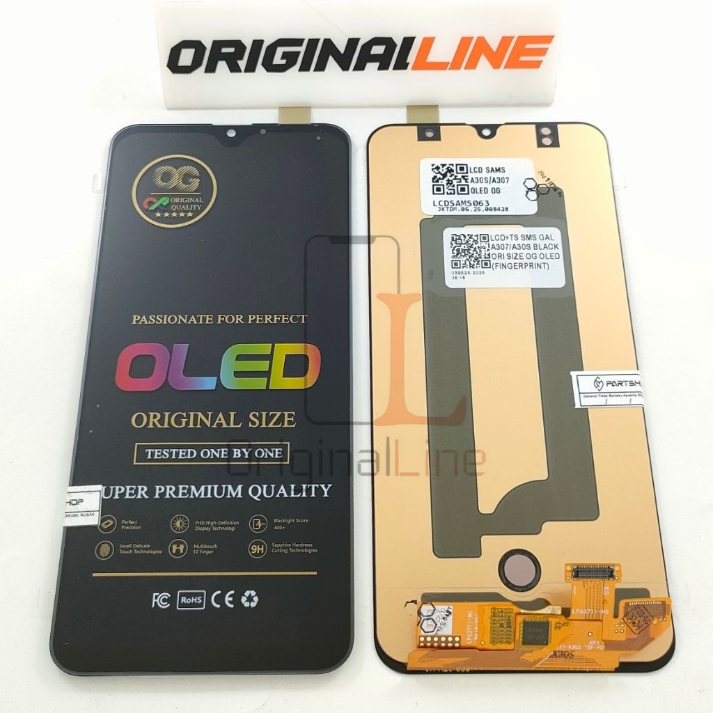 LCD + TS  SAMSUNG A30S / A307 OLED FINGERPRINT BERFUNGSI