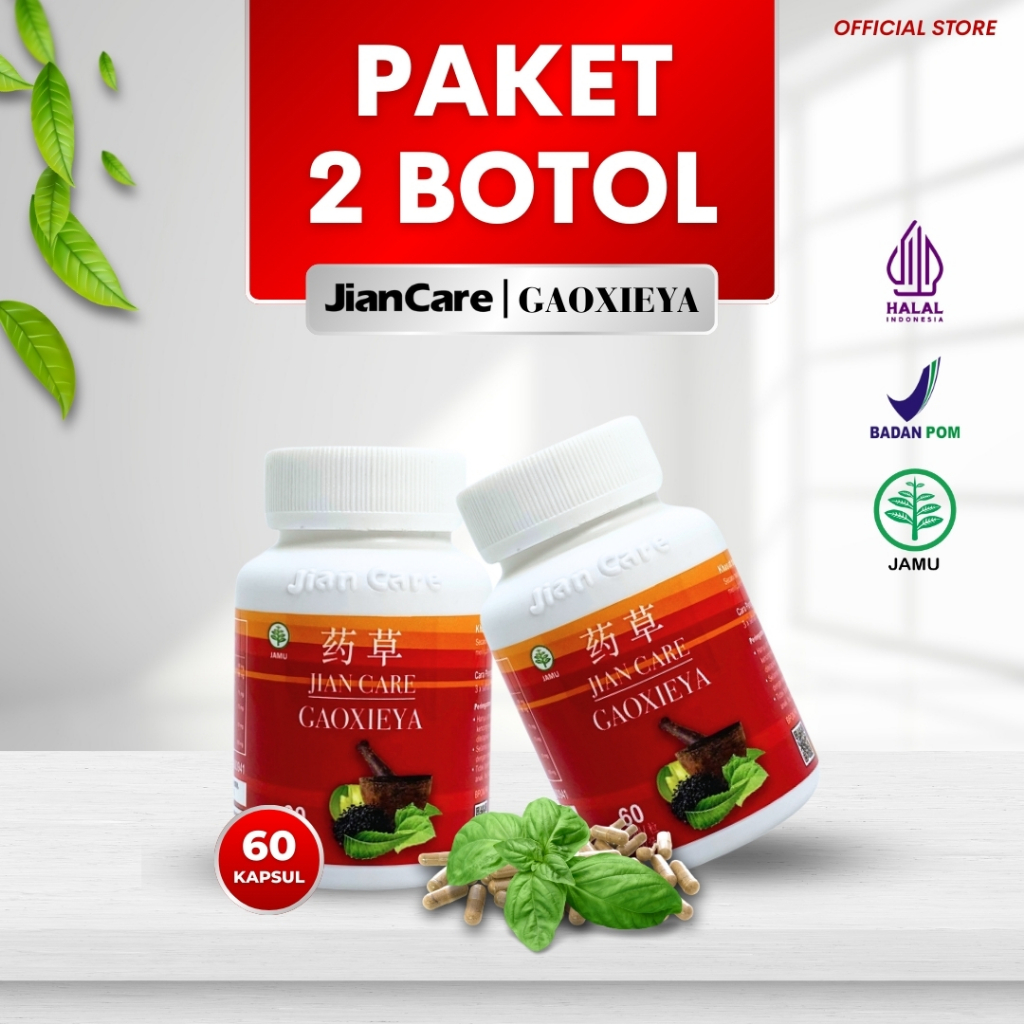 Jiancare Gaoxieya Original - Paket 2 Botol