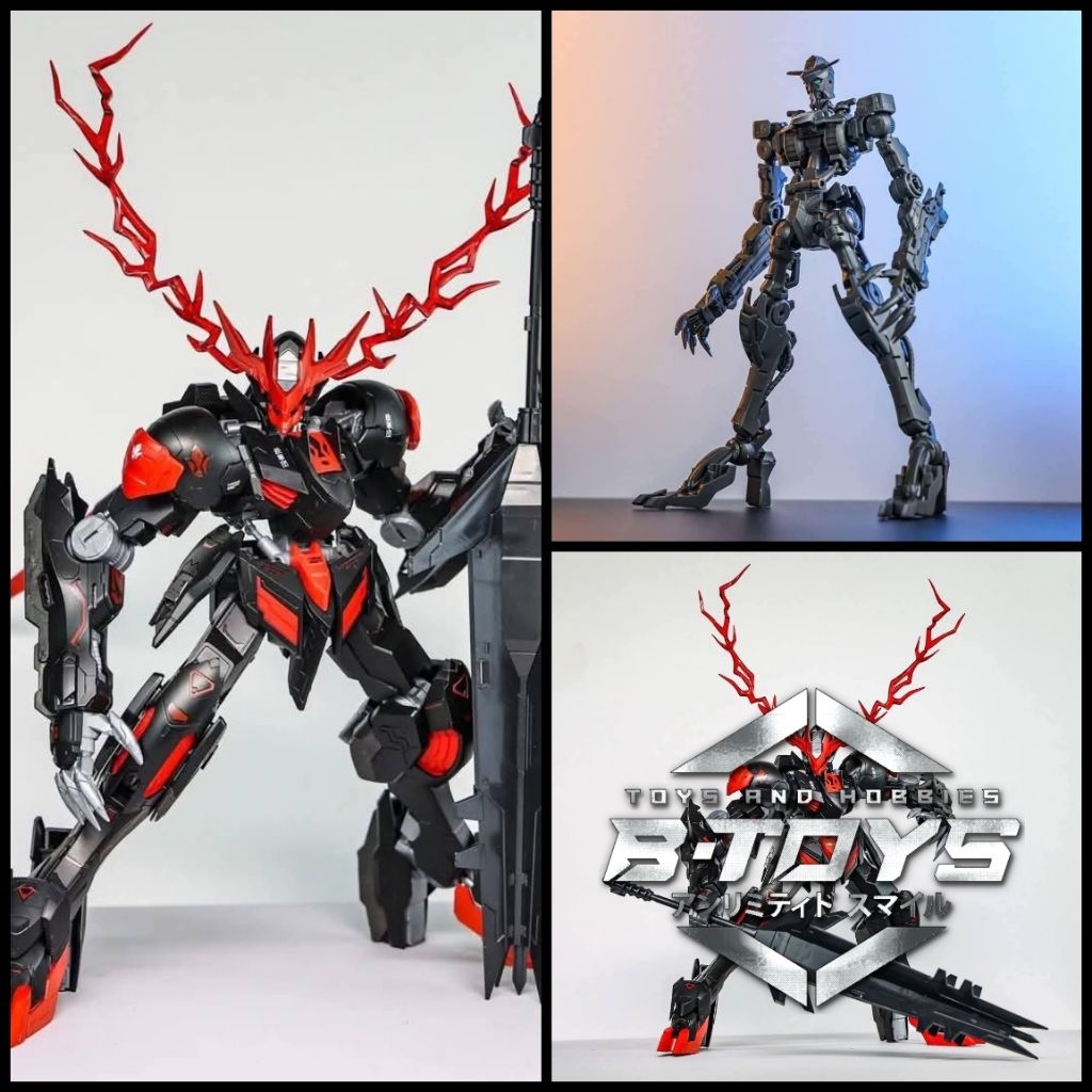 Max Sirius EMPEROR Barbatos Wolf King Advanced king form black red model kit
