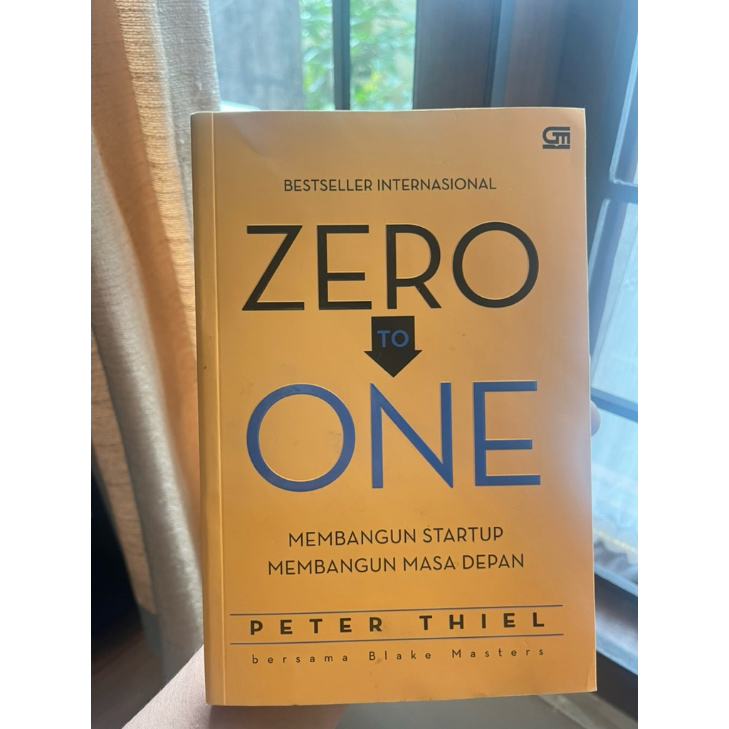 ZERO TO ONE - PRELOVED