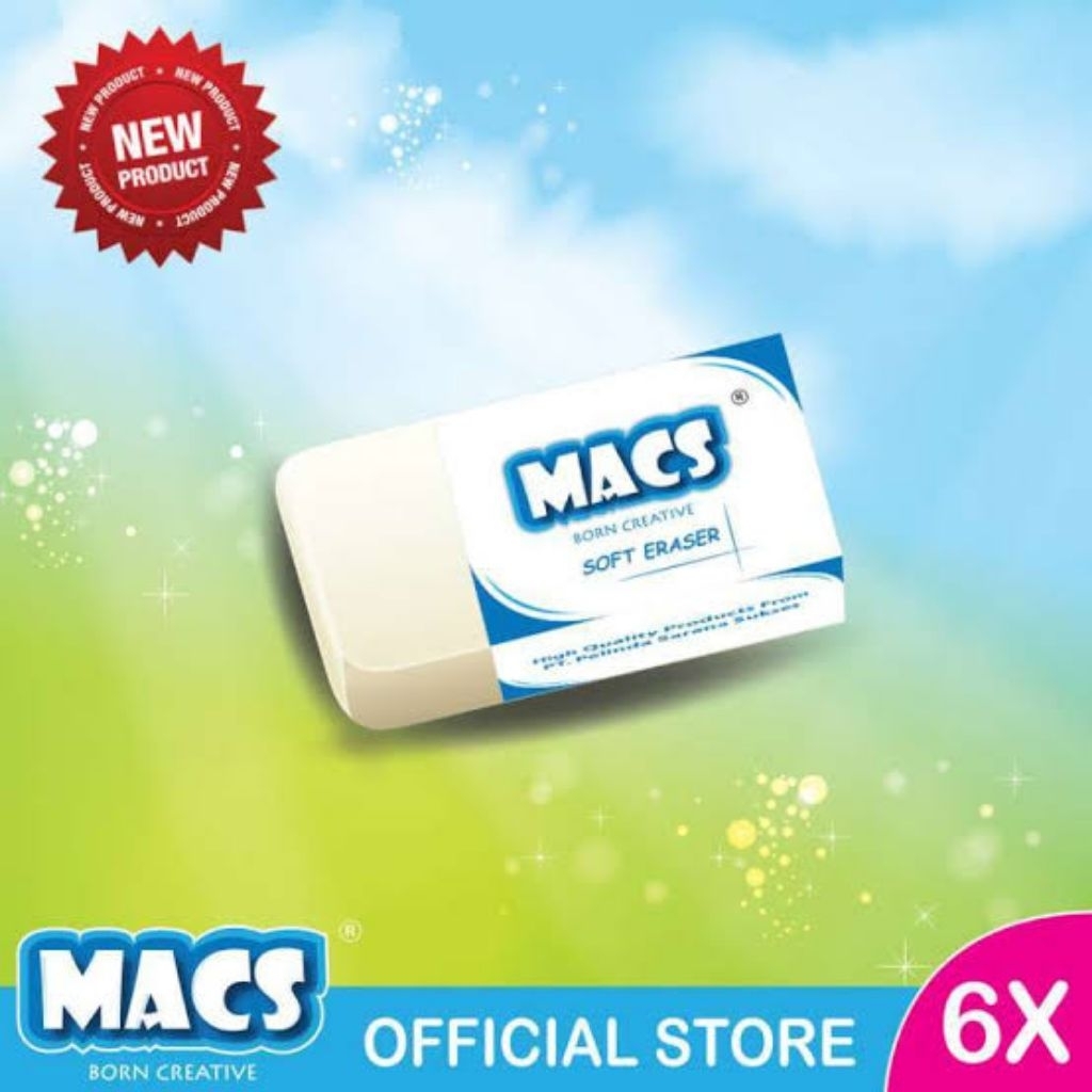 

Macs Eraser Penghapus Putih