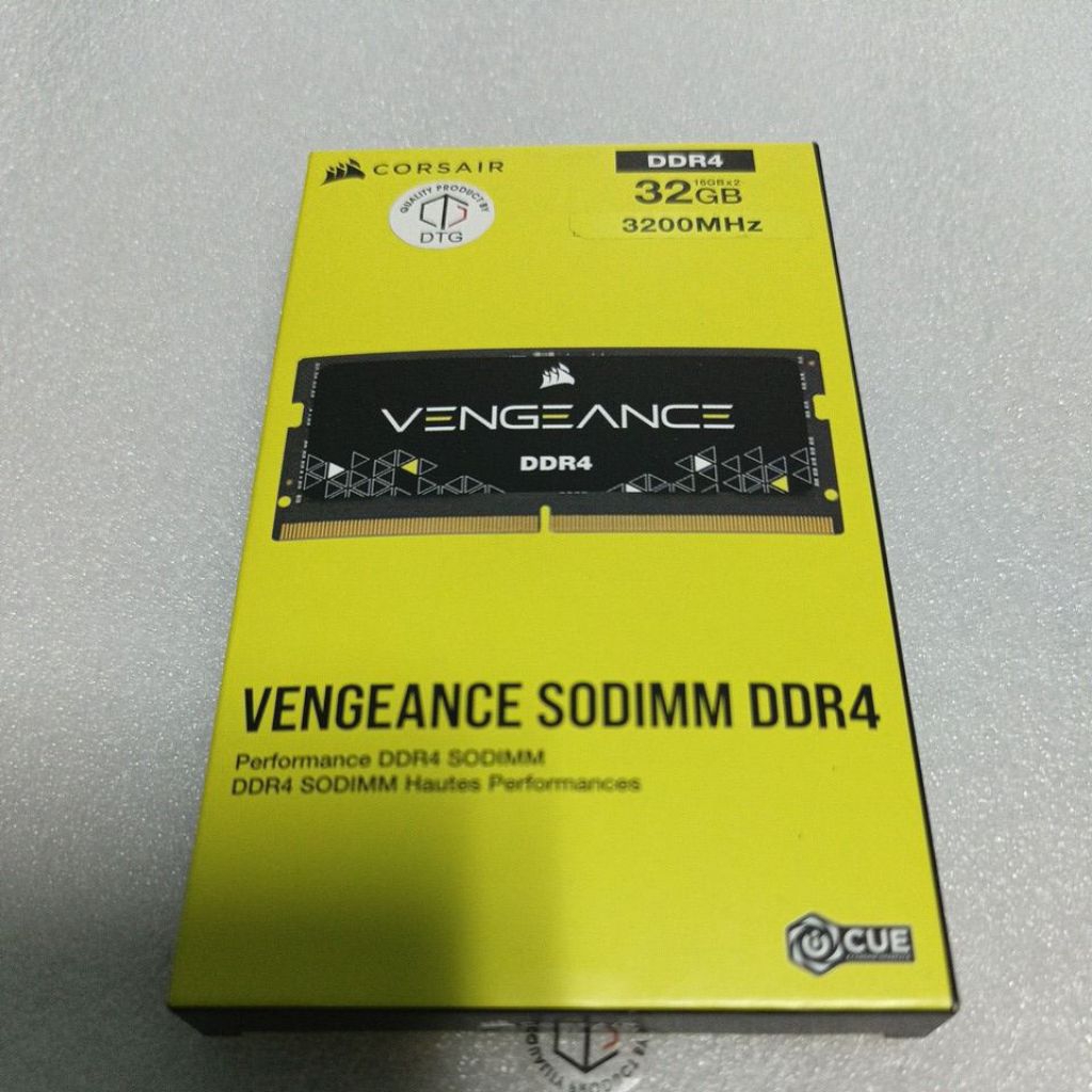 Ram Laptop Corsair Vengeance/Memory DDR4 32Gb Kit 16X2 3200Mhz