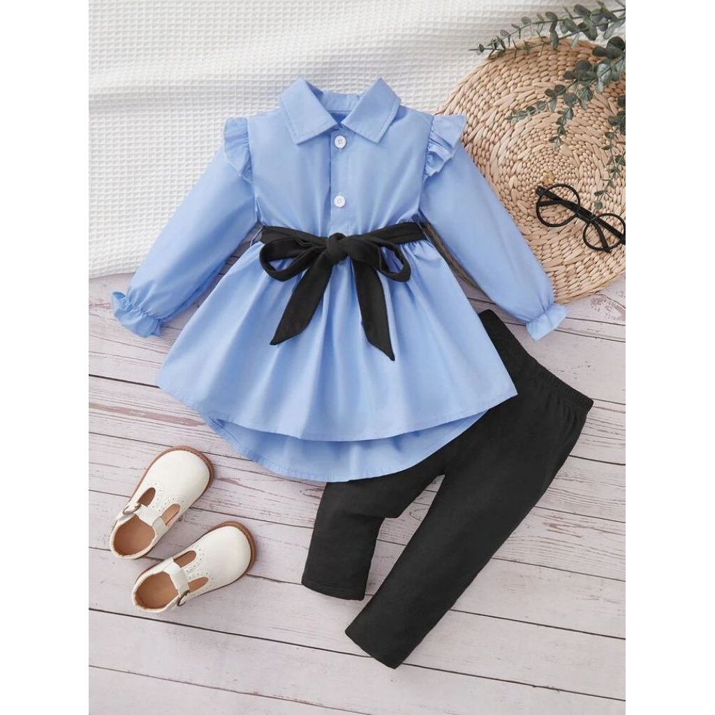 Atasan Anak Perempuan Usia 2-10 Tahun Mini Dres Model Korea Terbaru