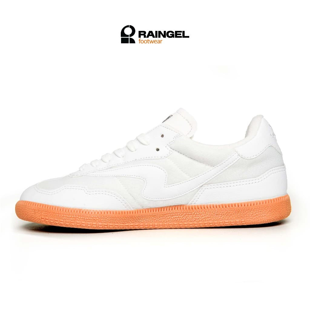 RAINGEL FOOTWEAR - Sepatu Pria Wanita Lokal - FORT - All White