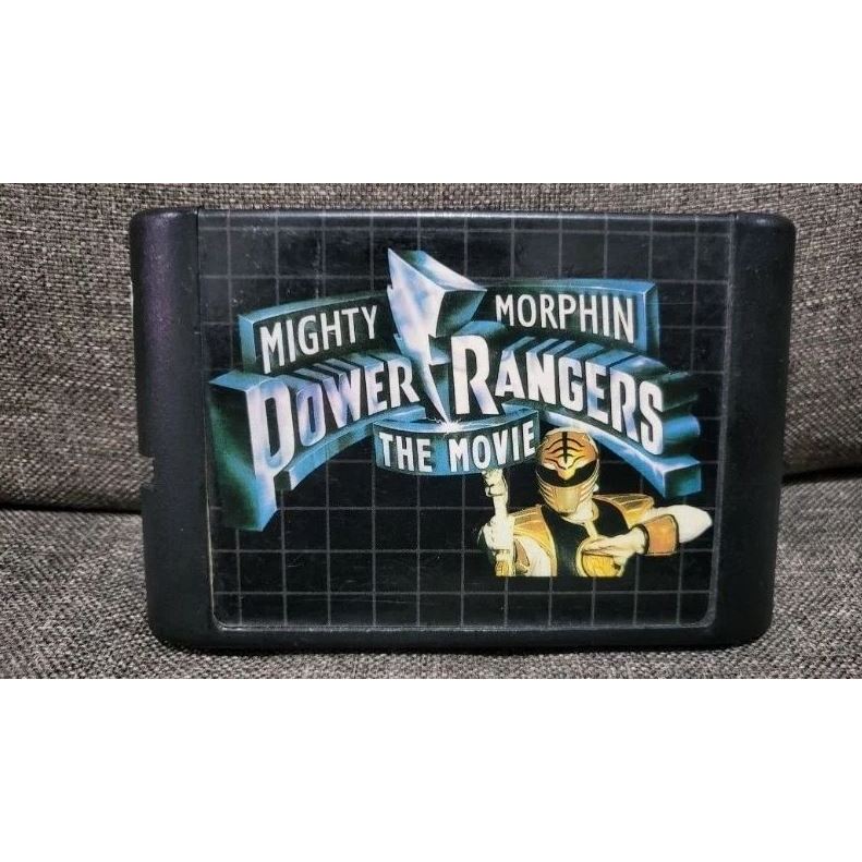 Kaset Sega Power RangersThe Movie sega md