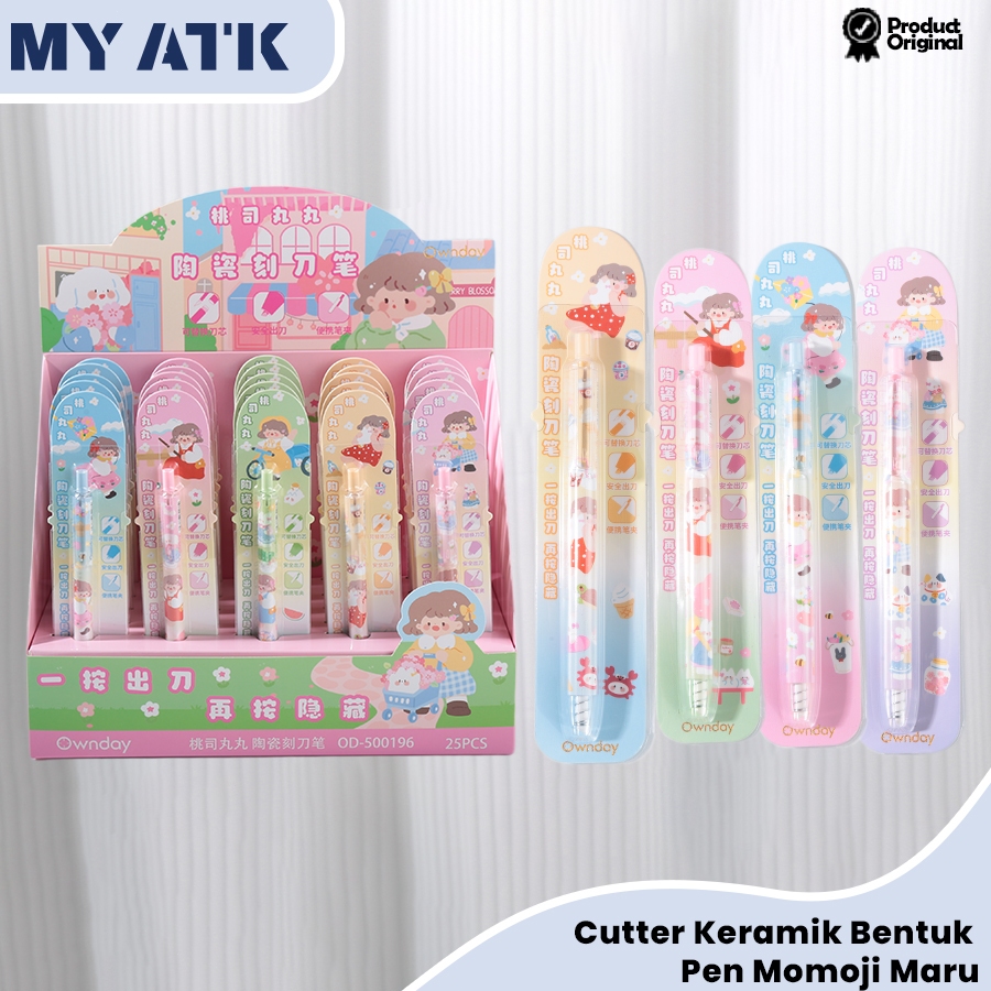 

1PCS Cutter Pen Kecil / Cutter Kecil Jurnal Lucu