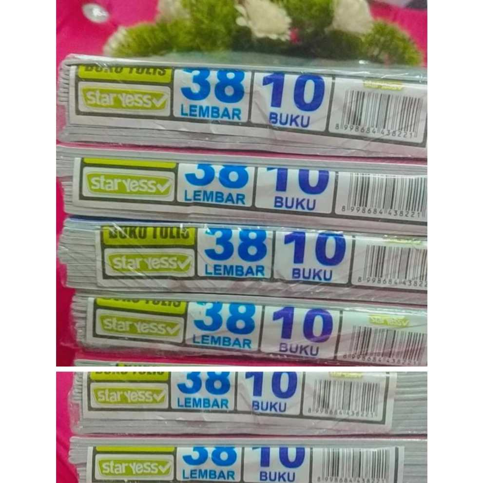 

[PGATK] JUAL 10 BUKU TULIS STAR YES ( 1 PAK ISI 10 BUKU) KUALITAS BAGUS DAN HARGA MURAH
