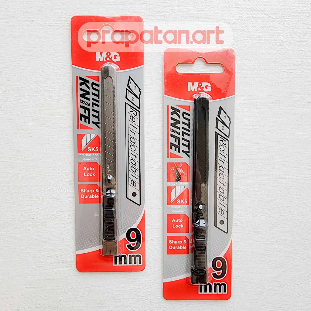 

M&G Cutter Utility Knife 9MM ASS913U | Alat Potong