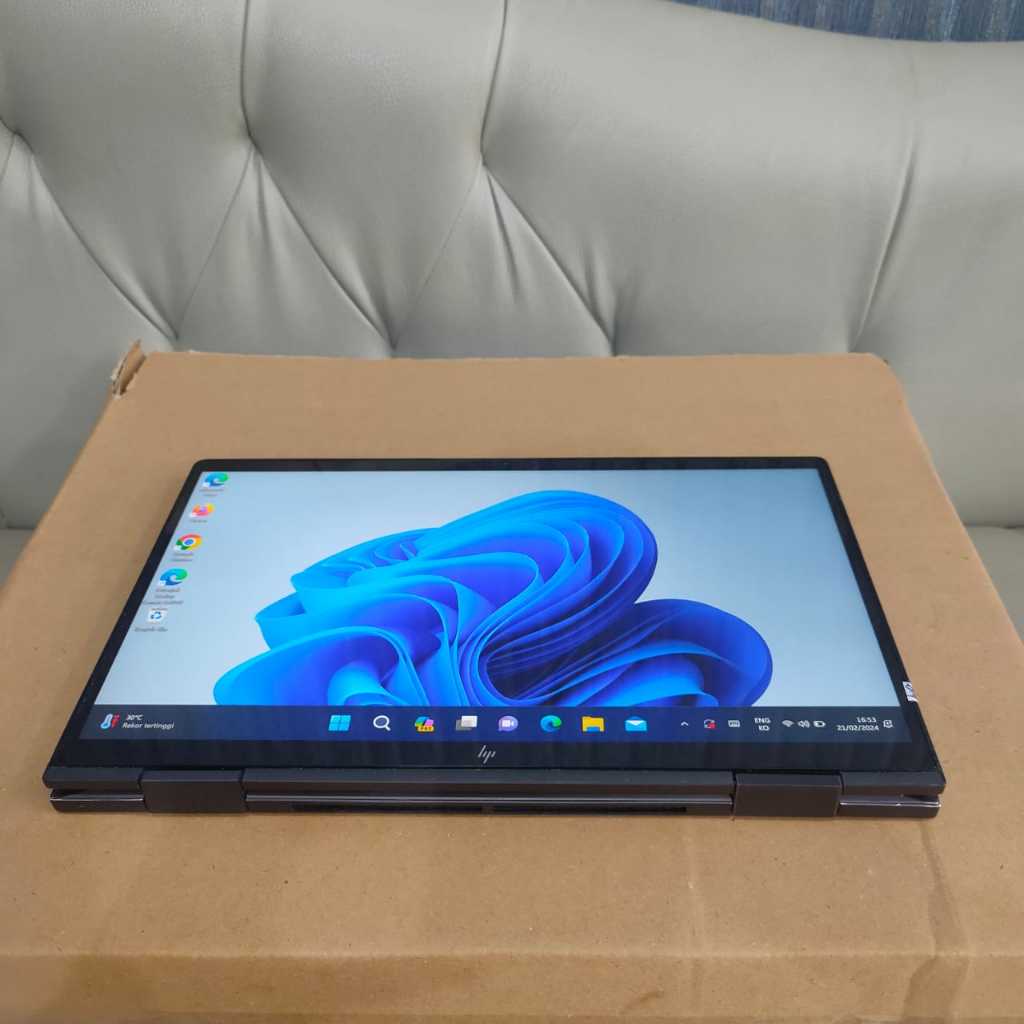 Laptop Hp Envy X360 13-ay0006AU, Convertible (Touchscreen), Bisa Jadi Tablet, Amd Ryzen 7 - 4700U, R