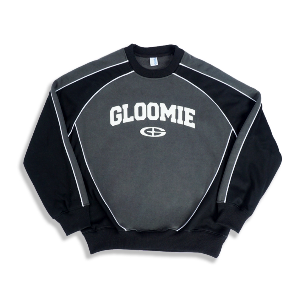 GLOOMIESUNDAY BREAKER CREWNECK OVERSIZE PRIA WANITA