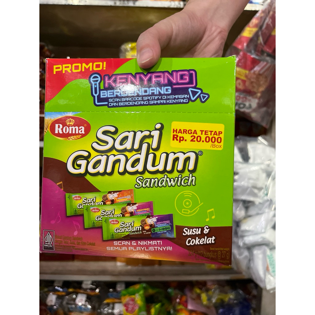 

sari gandum susu dan coklat 324gr