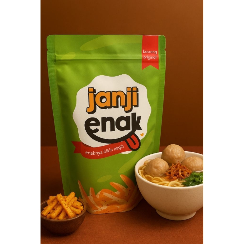 

Janji Enak Basreng Daun Jeruk
