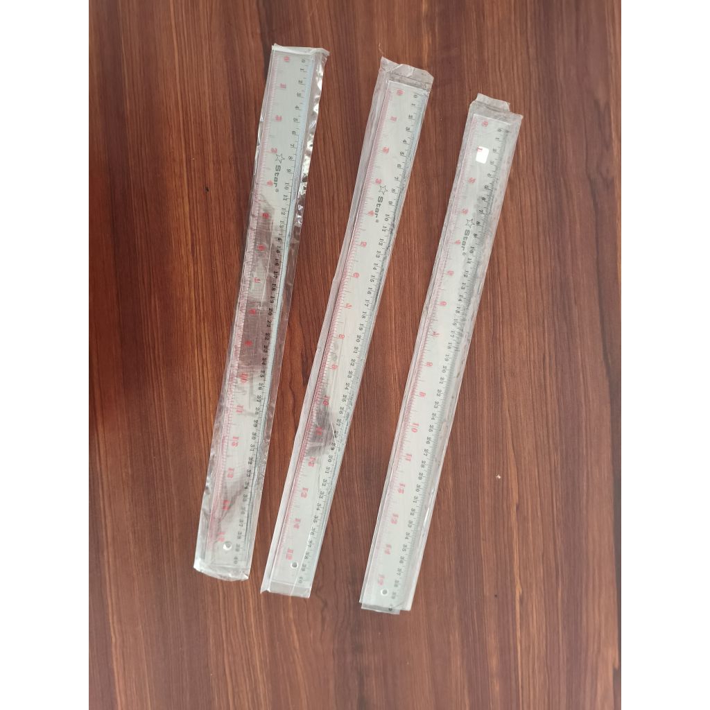 

PENGGARIS / RULER MIKA 40Cm MERK STAR