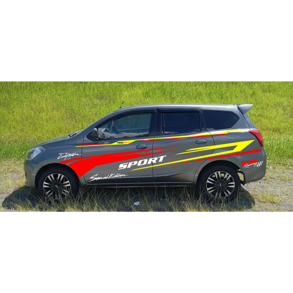 Stiker sigra sport terbaru custom nama all tipe mobil