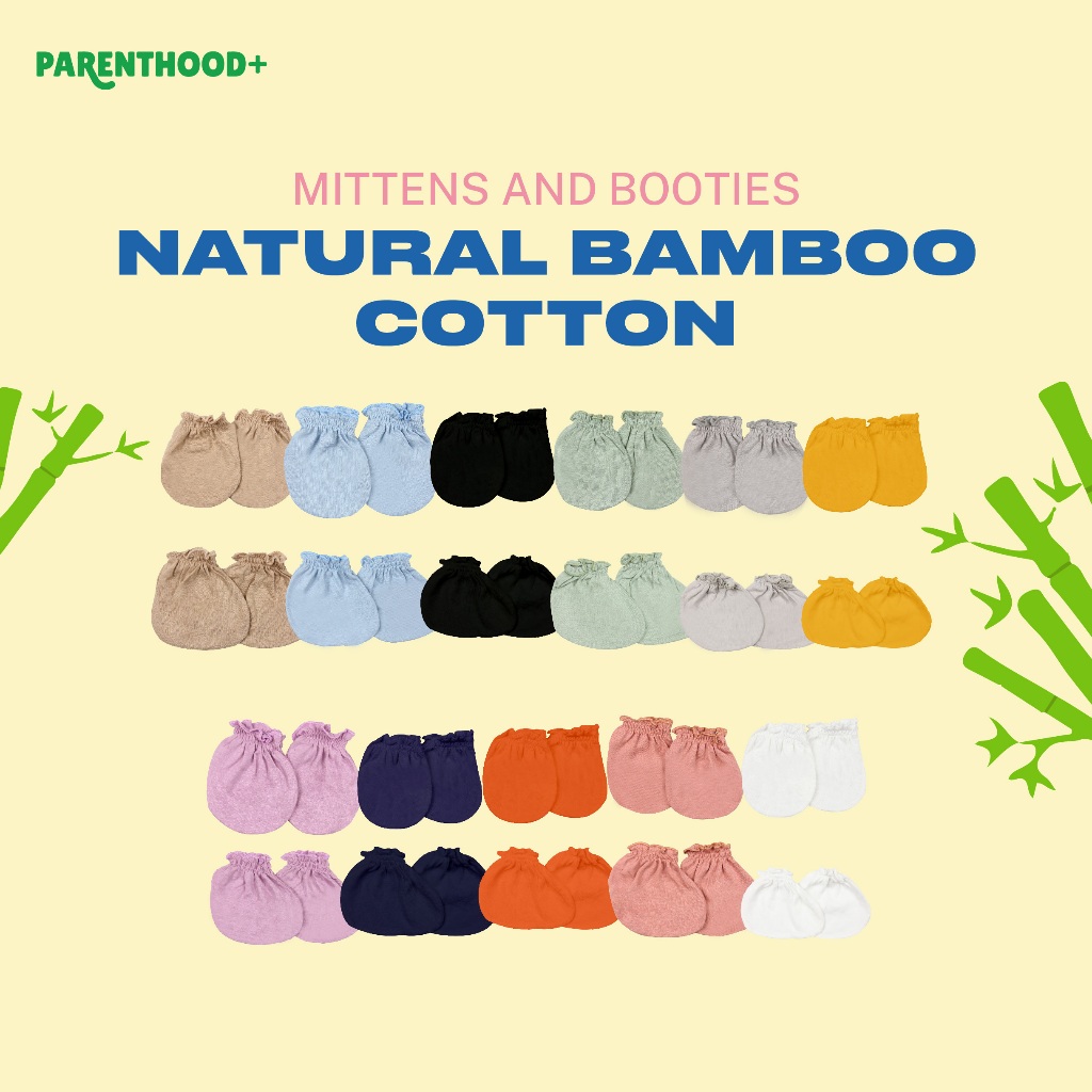 Mittens & Booties - Green - Newborn Set Premium Baby Boy Girl Socks Sarung Tangan dan Kaki Bayi Polo