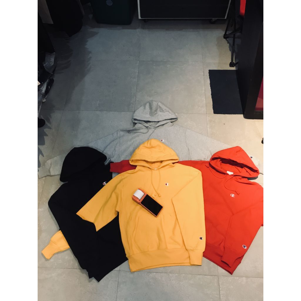HoodieChampionOriginalAbumisty,Mustard,Red,Black