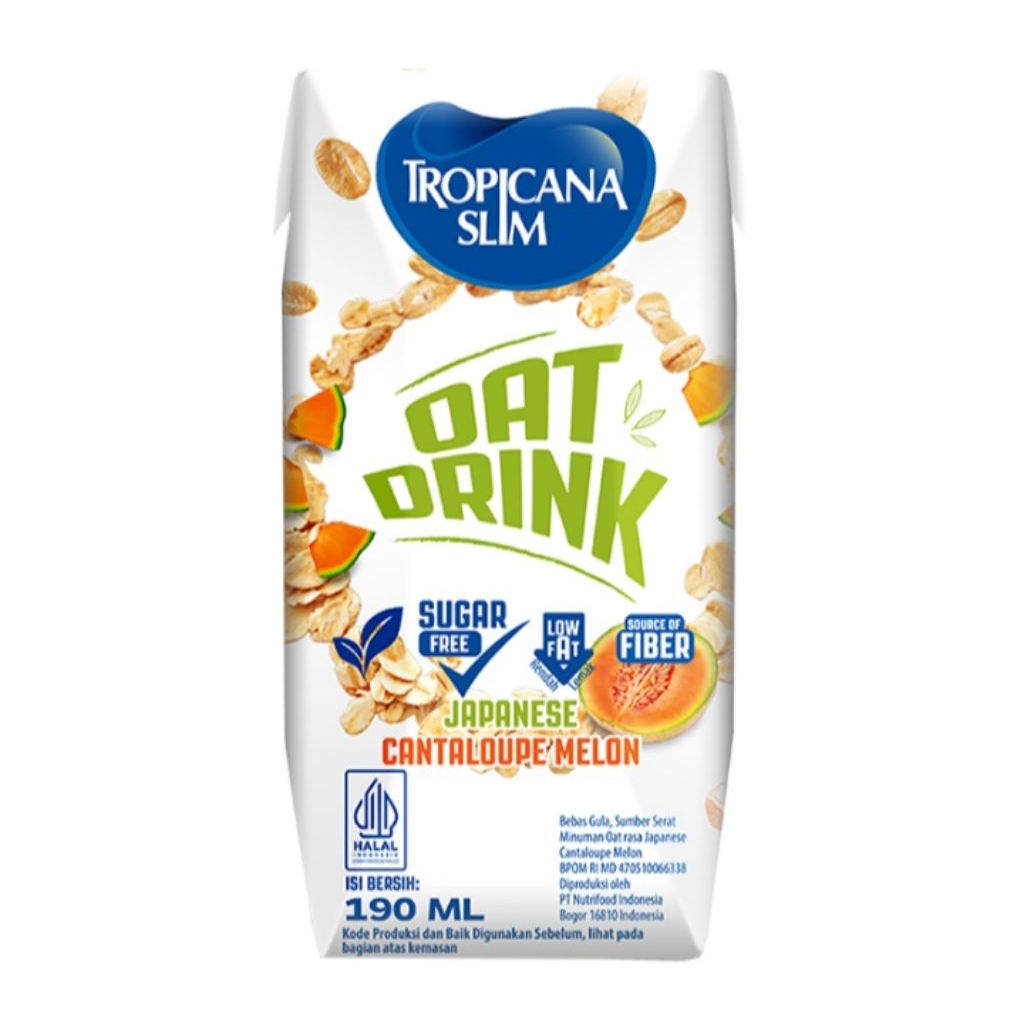 

Tropicana Slim Oat Drink Japanese Cantaloupe Melon 190 ml