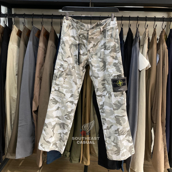 STNE ISLND CAMO LONG PANTS CARGO