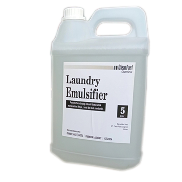 LAUNDRY EMULSIFIER - PENGHILANG NODA LEMAK, MINYAK DAN KOTORAN BERAT - EMULSIFIER