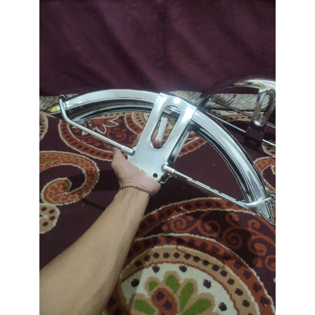 SPAKBOR SLEBOR DEPAN HONDA CB200 NOS TAIWAN SUBT CT125 GL100 125