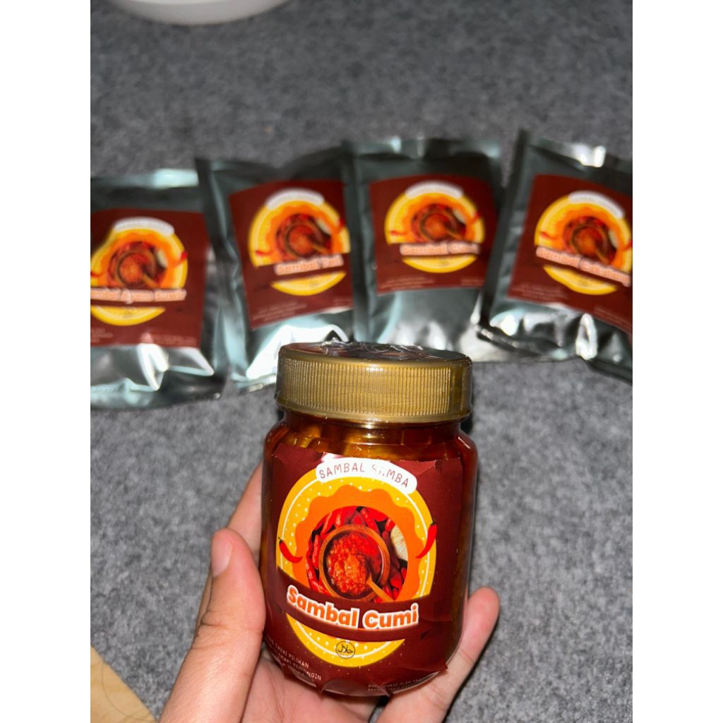 

Sambal Cumi, Ayam Suwir, Teri, Cakalang