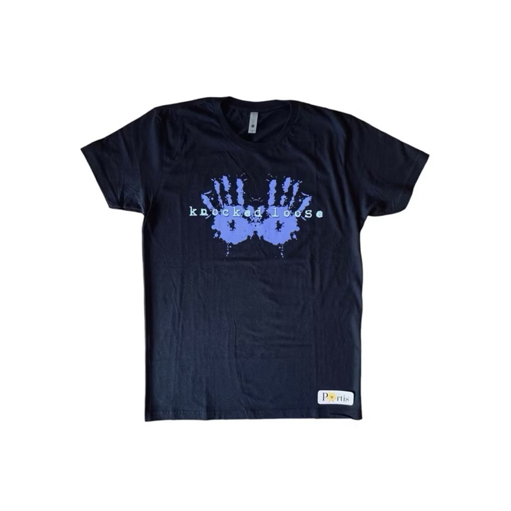 Knocked Loose “Hands Blue Print” Official Merch