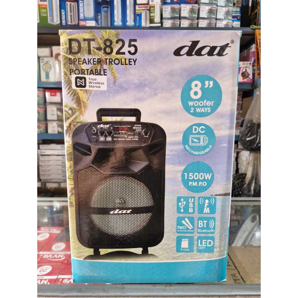 Speaker DAT DT-825 8inch / Speaker Portable 8inch DAT DT-825