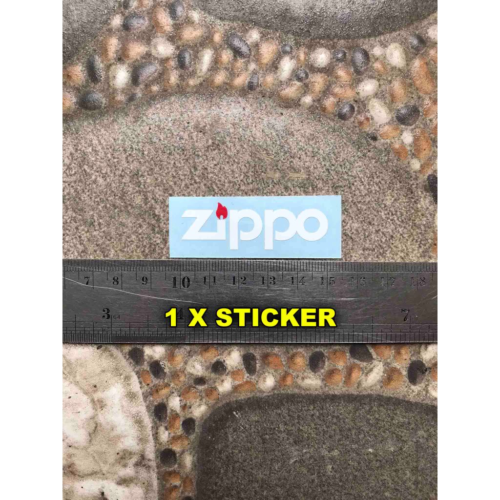 

Stiker Tulisan Logo Zippo