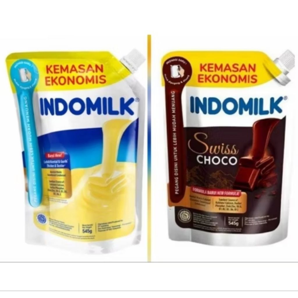 

Indomilk Cokelat/Original Creammy refil Coklat 545g