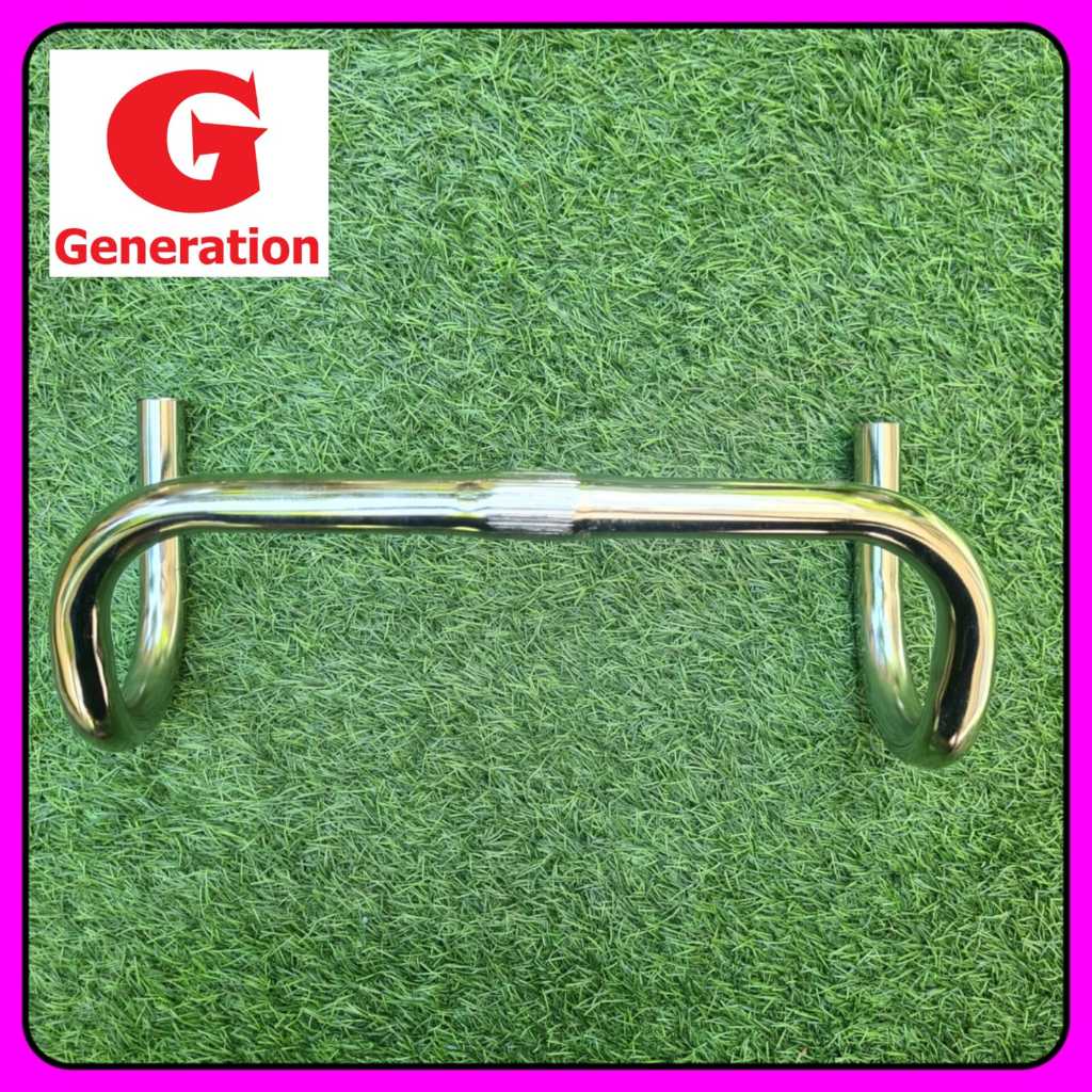 Stir sepeda Balap Stang Setir Stir Sepeda Balap 27 Chrome Swimate