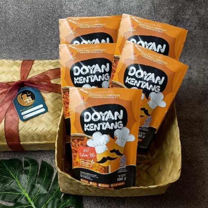 

DOYAN KENTANG - Hampers Hepi 3 Kentang Mustofa Pouch 5 pcs