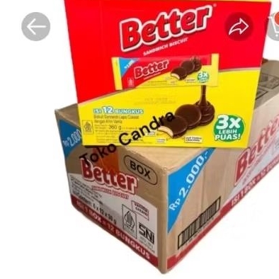 

satu dus beter kotak 30 grm isi 6 bok/12 pcs