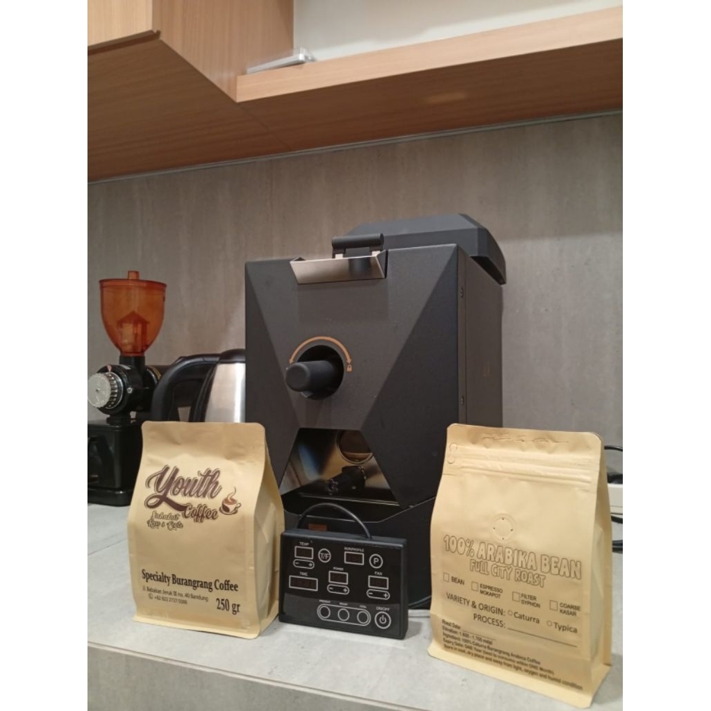 

Biji kopi Arabika sudah di Roasting