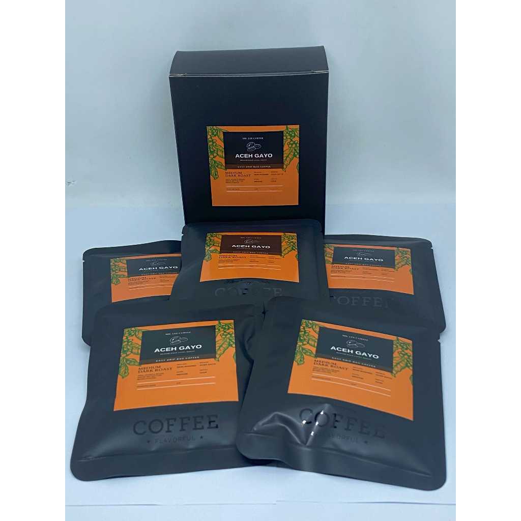 

ACEH GAYO Arabika Kopi Drip Bag isi 5 sachet