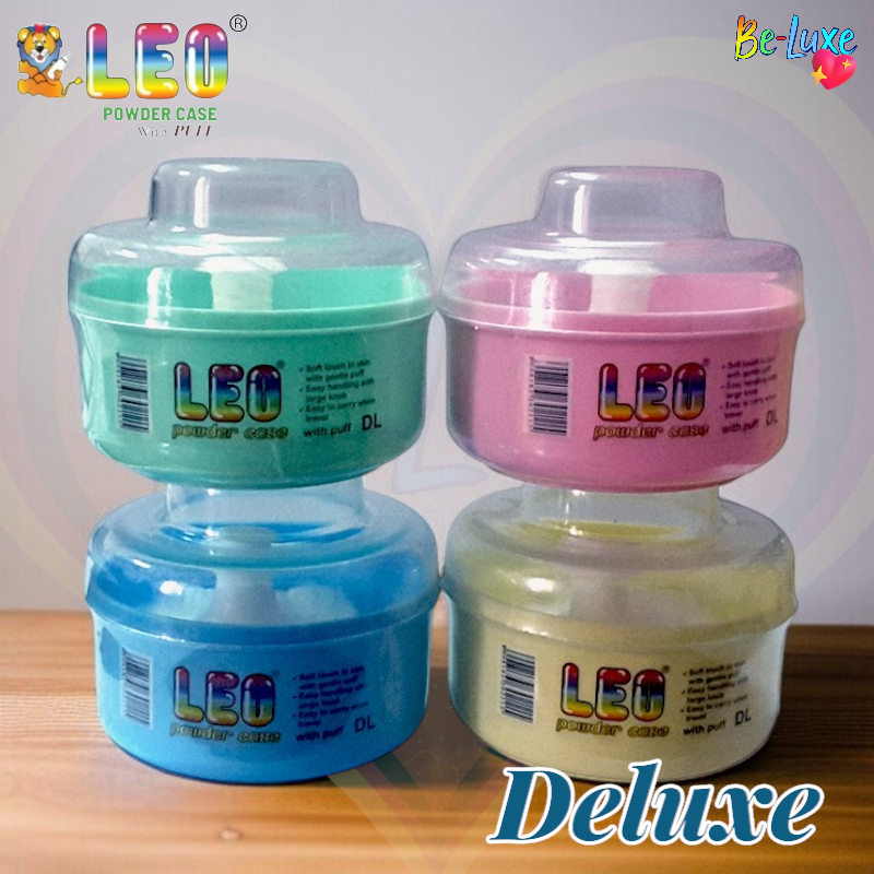 Leo Tempat Bedak Bayi Powder Case Deluxe