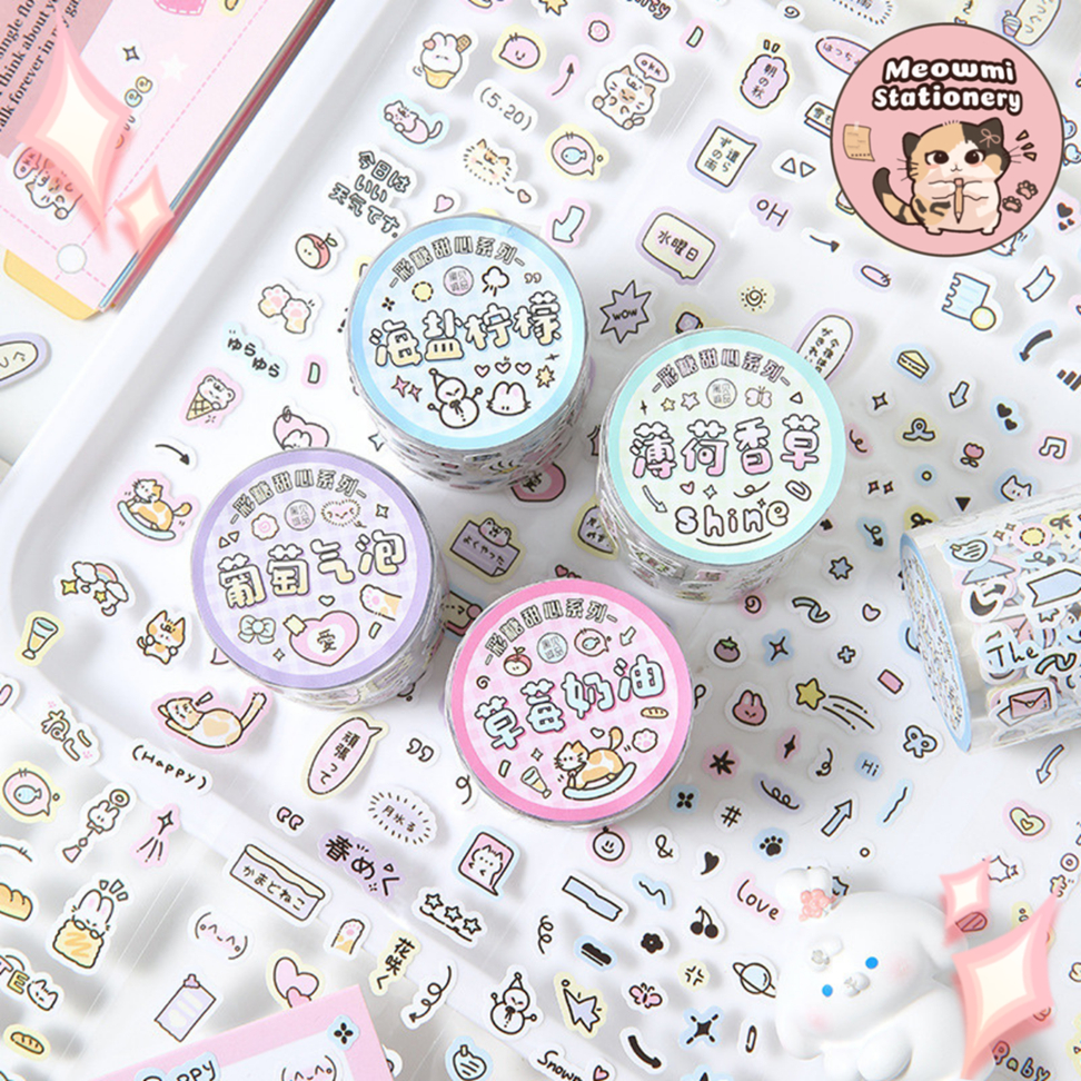 

Sticker Deco Mini Dekorasi Photo Card Roll Isi Banyak 2 meter STK0050